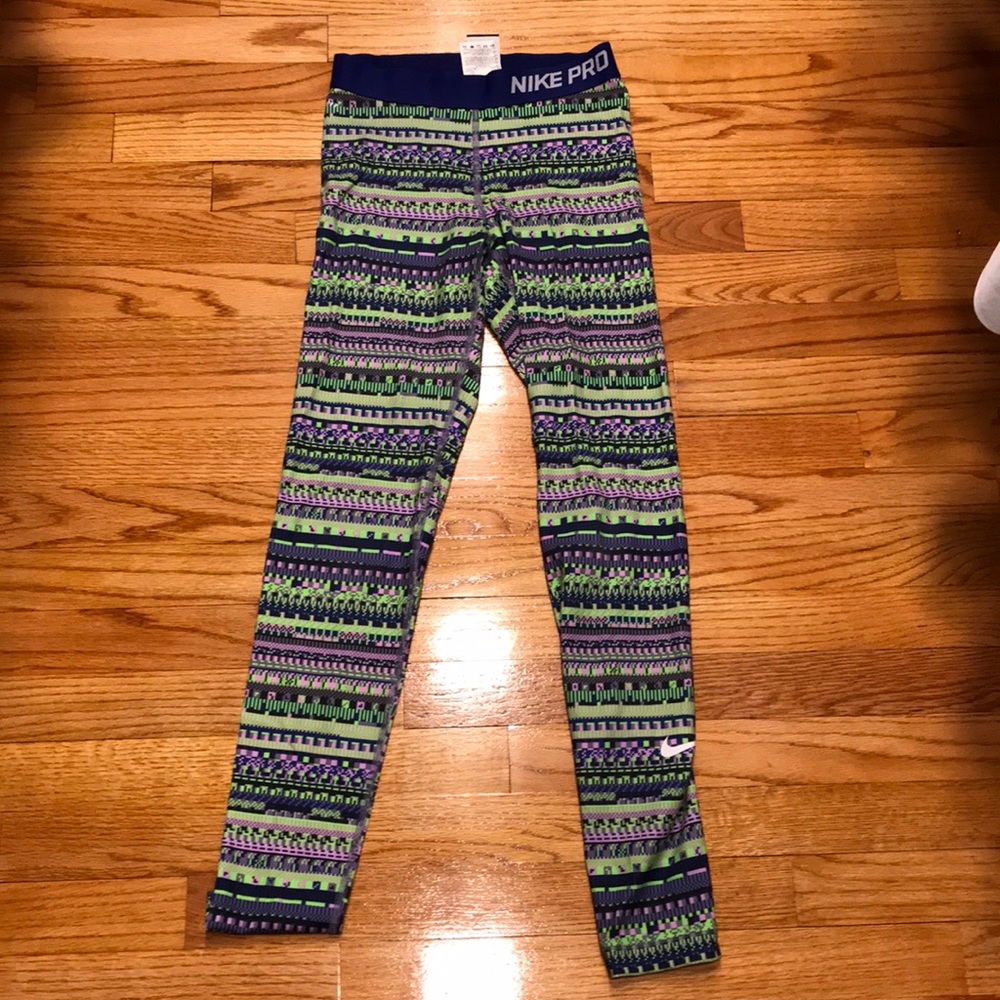 Nike pro workout tights